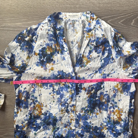 Marc O'Polo  Volume Sleeve Blouse XS - Picture 10 of 11